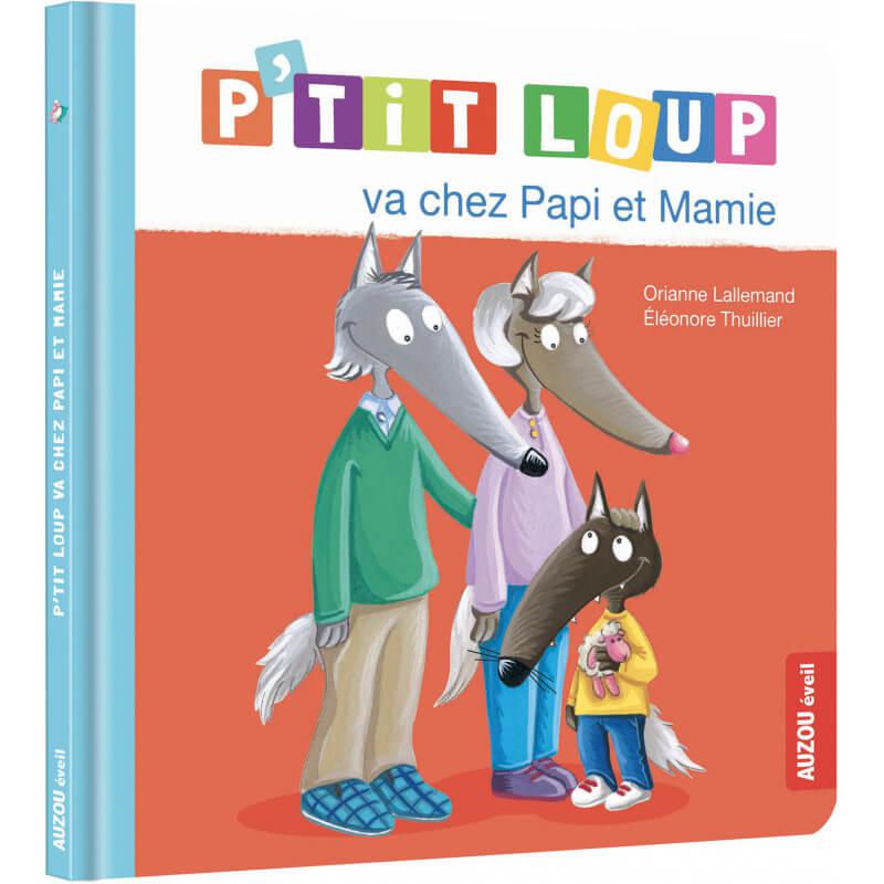 Coffret 4 livres - Ma bibliothèque P'tit Loup: En famille-Auzou-Boutique LeoLudo