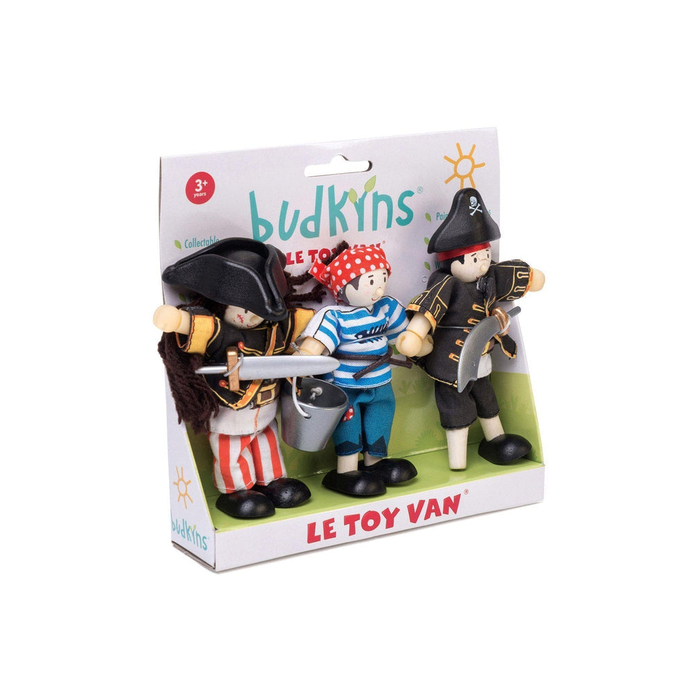 Coffret-cadeau 3 figurines Pirates Budkins-Figurines-Le Toy Van-Boutique LeoLudo
