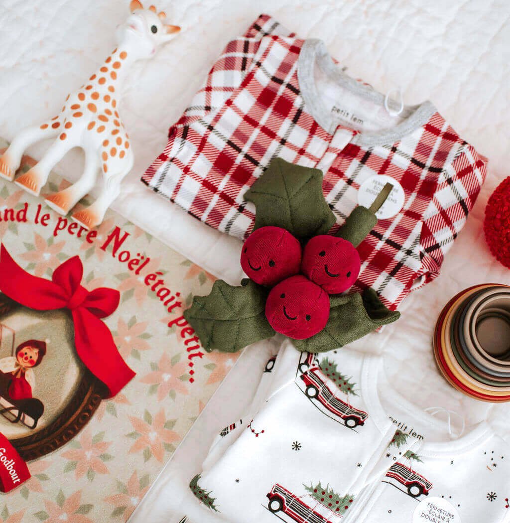 Coffret-cadeau de Noël pour maman et bébé -Ensembles cadeaux- Boutique LeoLudo-LeoLudo