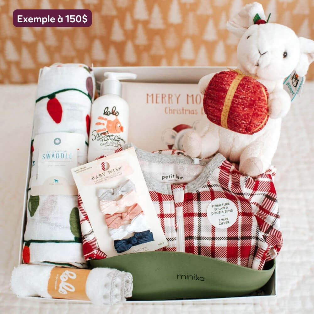 Coffret-cadeau de Noël pour maman et bébé -Ensembles cadeaux- Boutique LeoLudo-LeoLudo