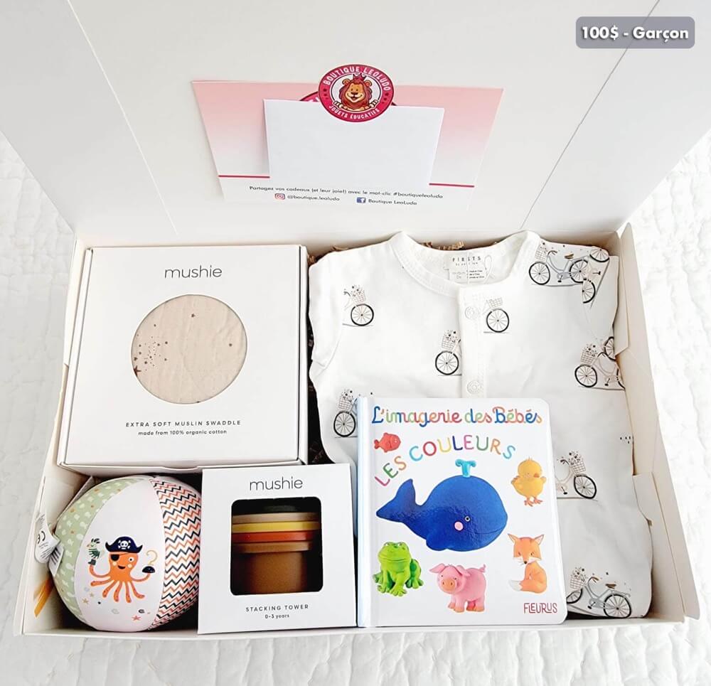 Panier cadeau pour bébé - Pack Welcome Baby