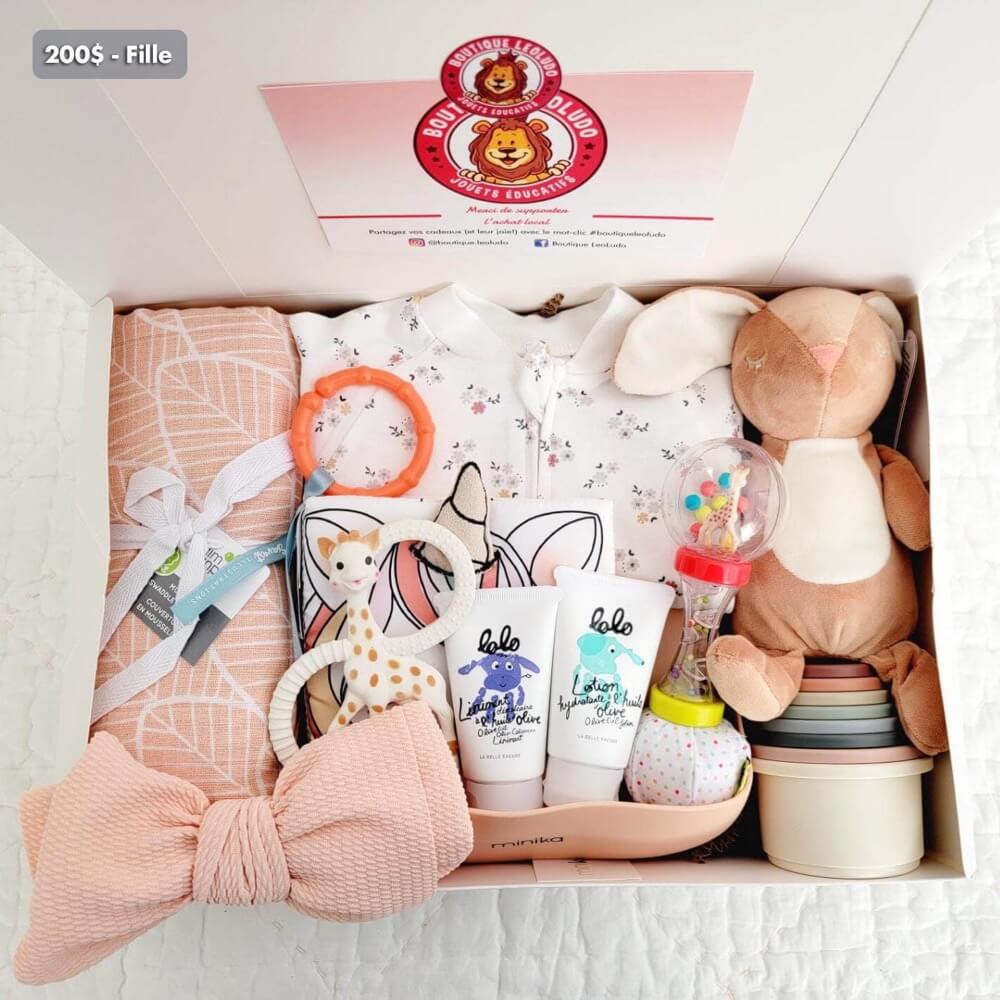 Coffret-cadeau - Naissance et baby shower-LeoLudo-Boutique LeoLudo