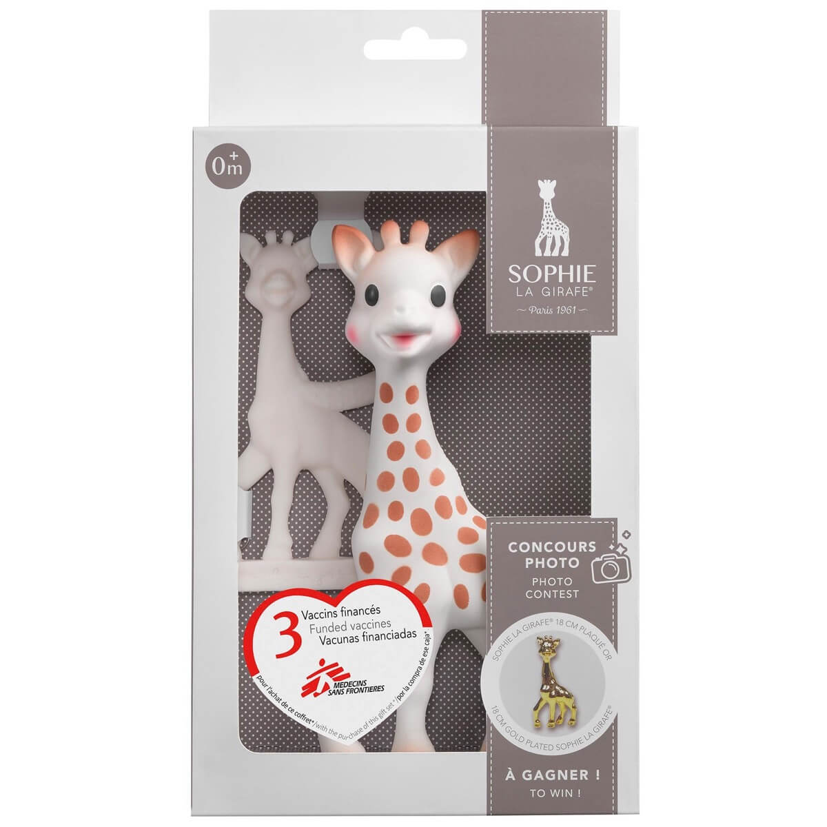 Coffret de célébration Sophie la Girafe – Boutique LeoLudo
