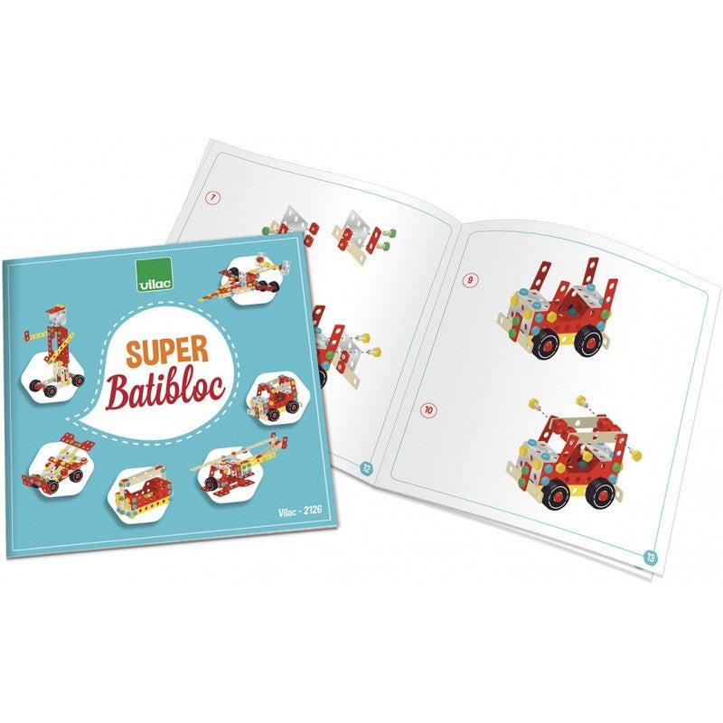 Coffret de construction - Super Batibloc (100 pcs) - Jeux de construction - Boutique LeoLudo - Vilac