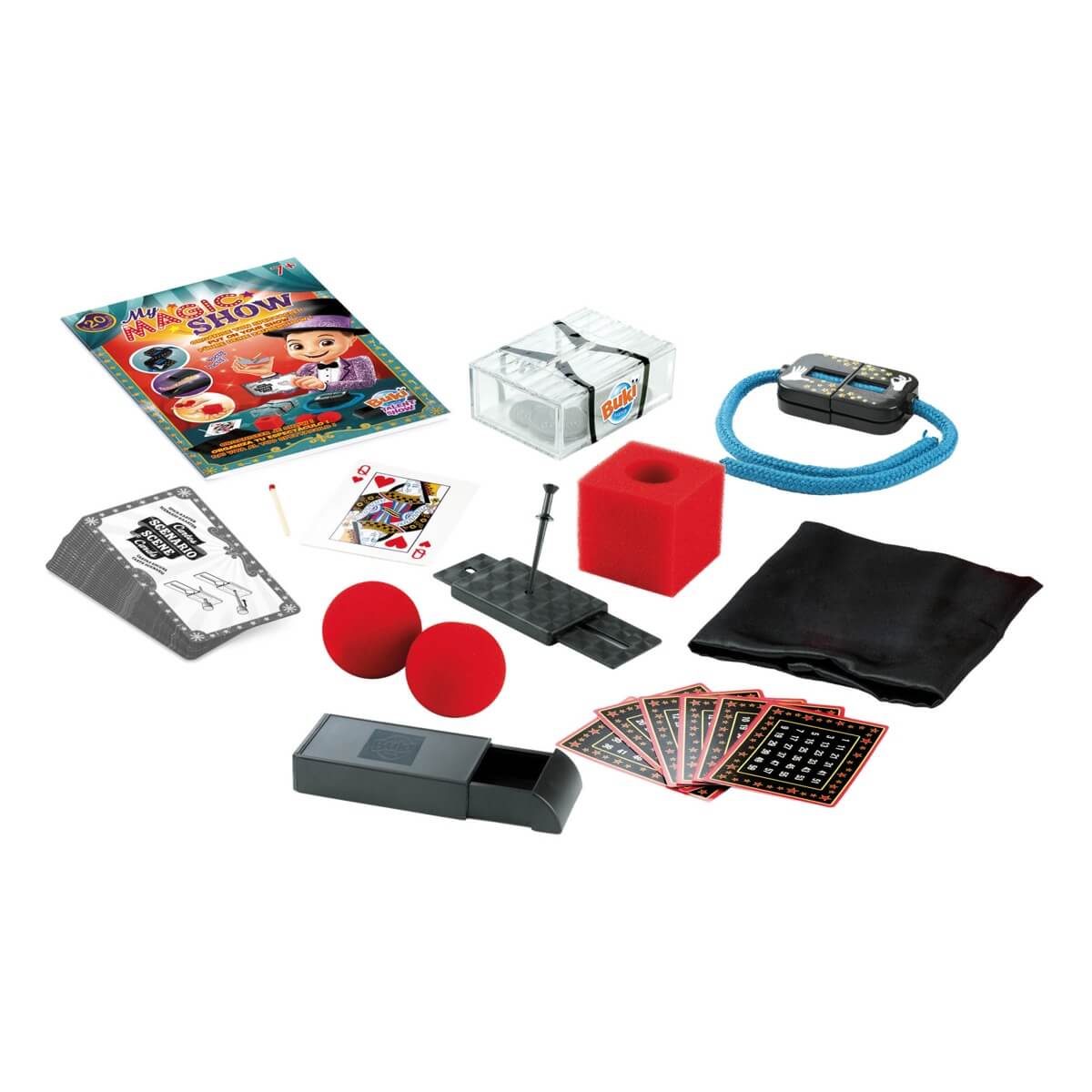 Coffret de magie - Mon spectacle magique - Magie - Boutique LeoLudo - Buki