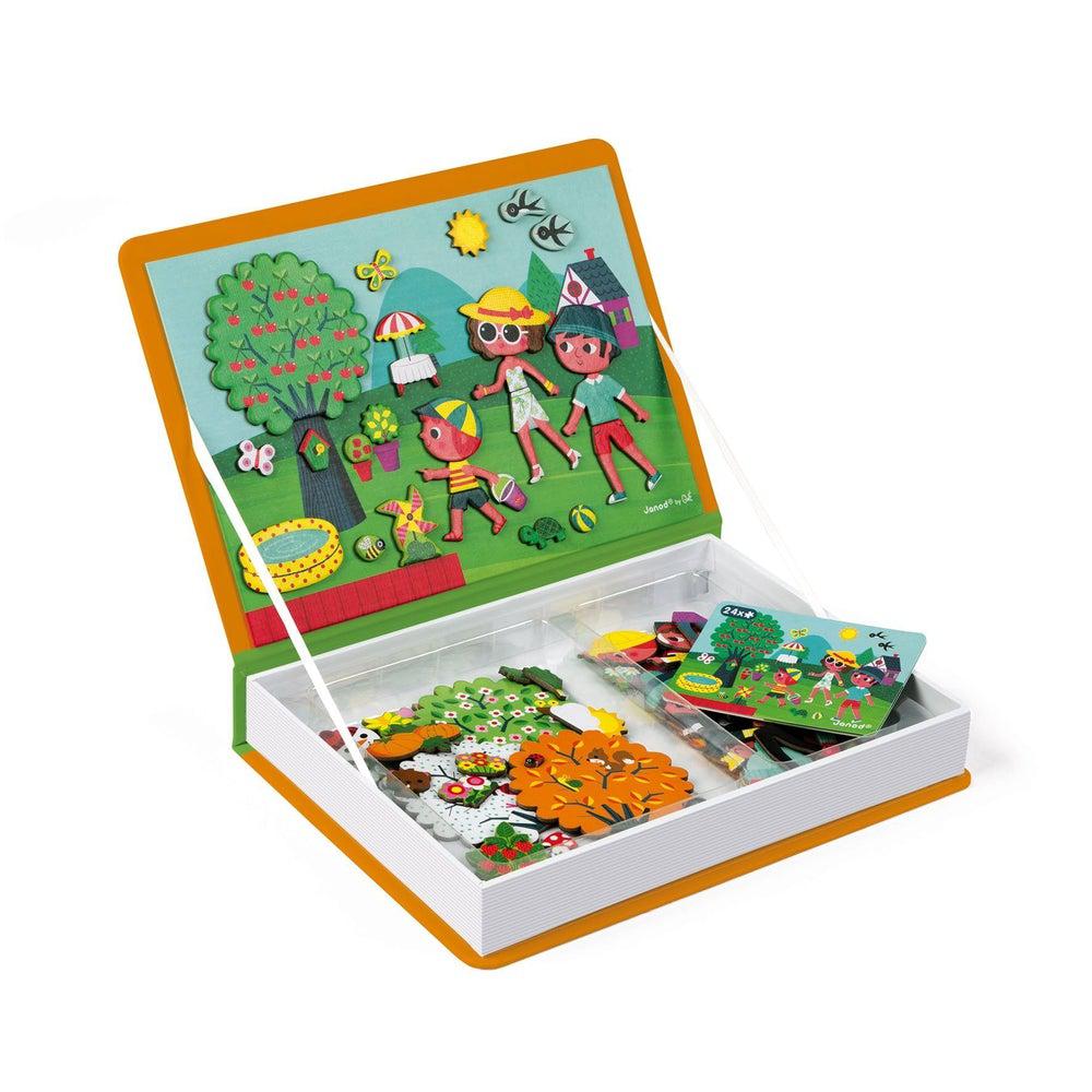Coffret magnétique - 4 saisons (115 mcx) - Jeux magnétiques - Boutique LeoLudo - Janod