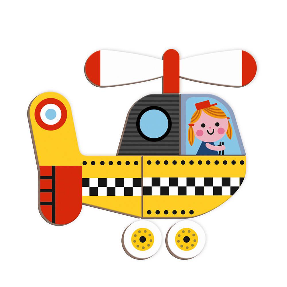 Coffret magnétique - Bolides (50 mcx) - Jeux magnétiques - Boutique LeoLudo - Janod