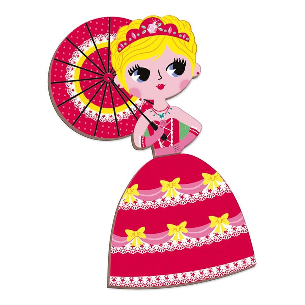 Coffret magnétique - Princesses (55 mcx) - Jeux magnétiques - Boutique LeoLudo - Janod