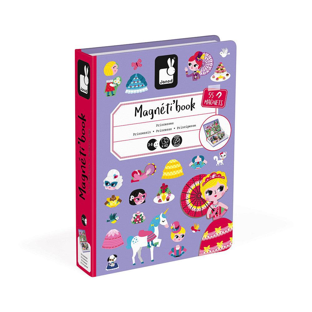Coffret magnétique - Princesses (55 mcx) - Jeux magnétiques - Boutique LeoLudo - Janod