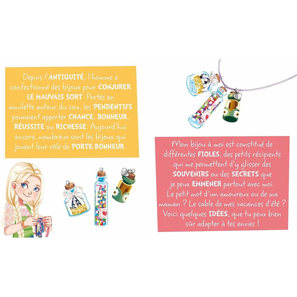 Coffret Mon joli collier porte - bonheur - Art & bricolage - Boutique LeoLudo - Auzou