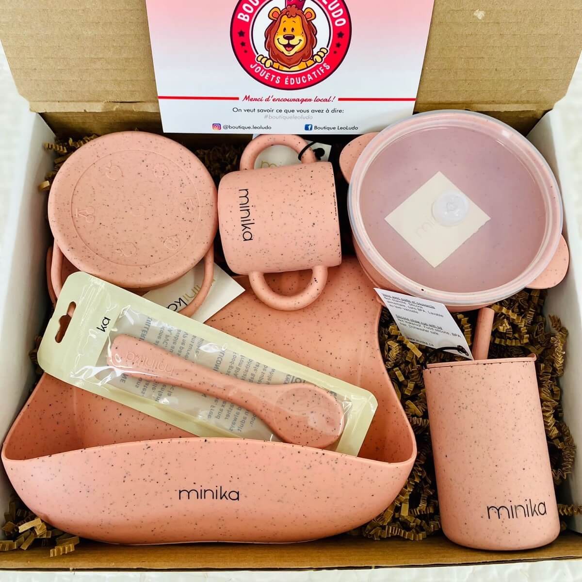 Coffret repas - Sorbet - Ensembles cadeaux - Boutique LeoLudo - Minika