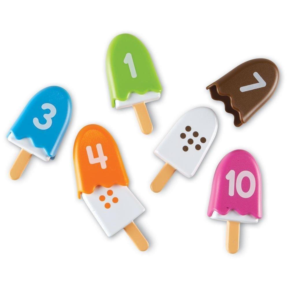 Collations intelligentes Pop - sicle numérotés - Jeux éducatifs - Boutique LeoLudo - Learning Resources