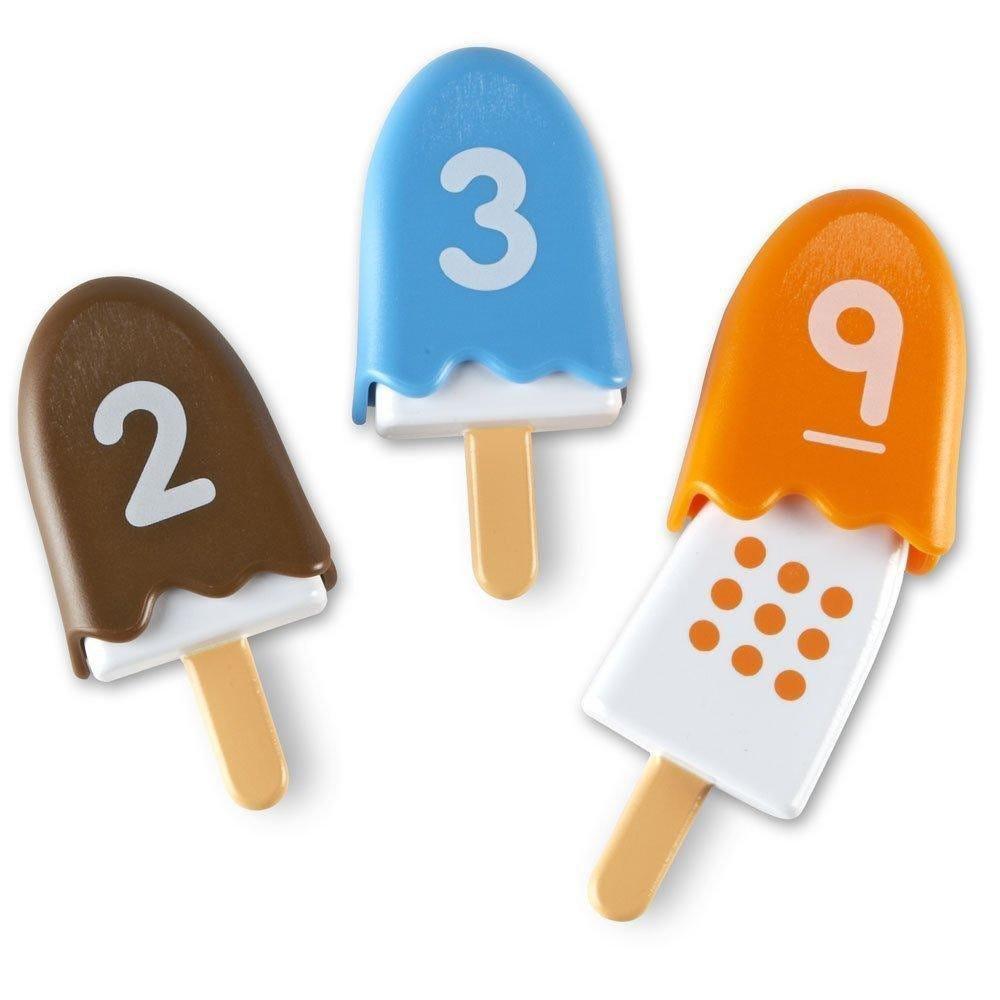 Collations intelligentes Pop - sicle numérotés - Jeux éducatifs - Boutique LeoLudo - Learning Resources