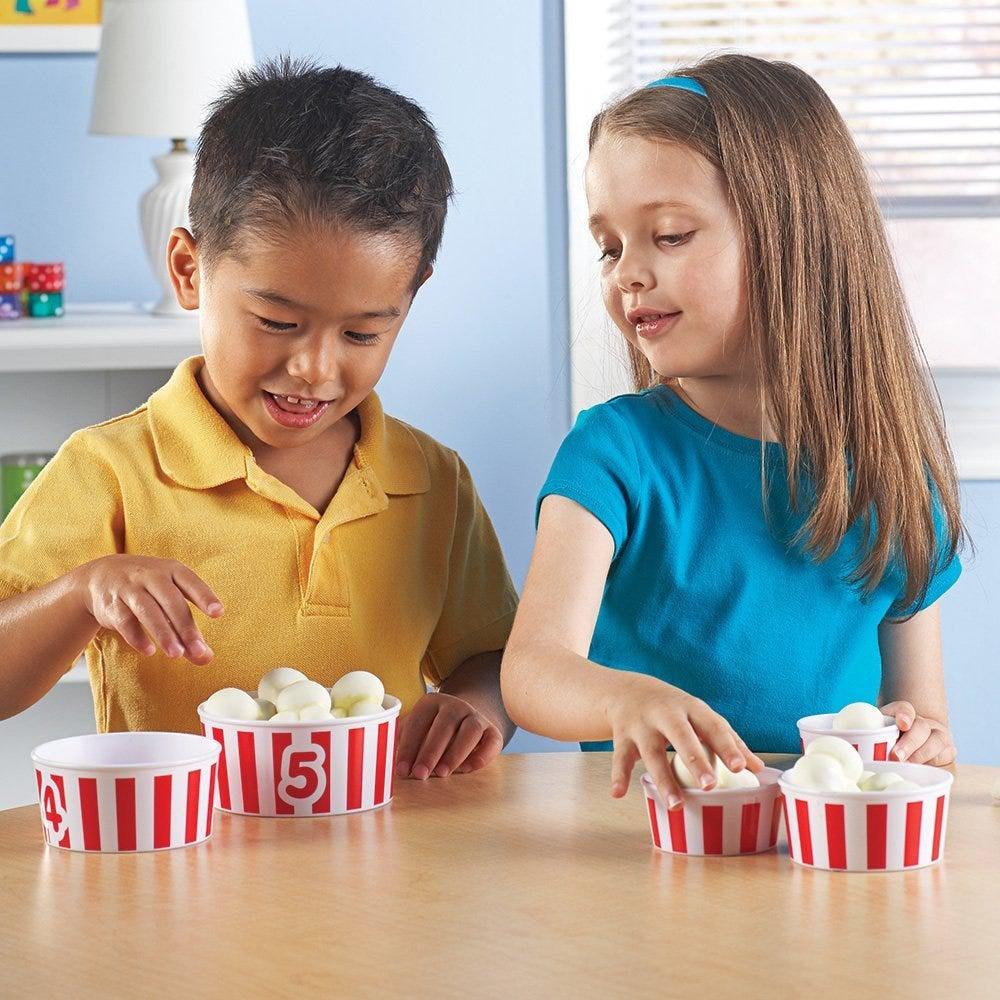 Collations intelligentes Popcorn à compter - Jeux éducatifs - Boutique LeoLudo - Learning Resources