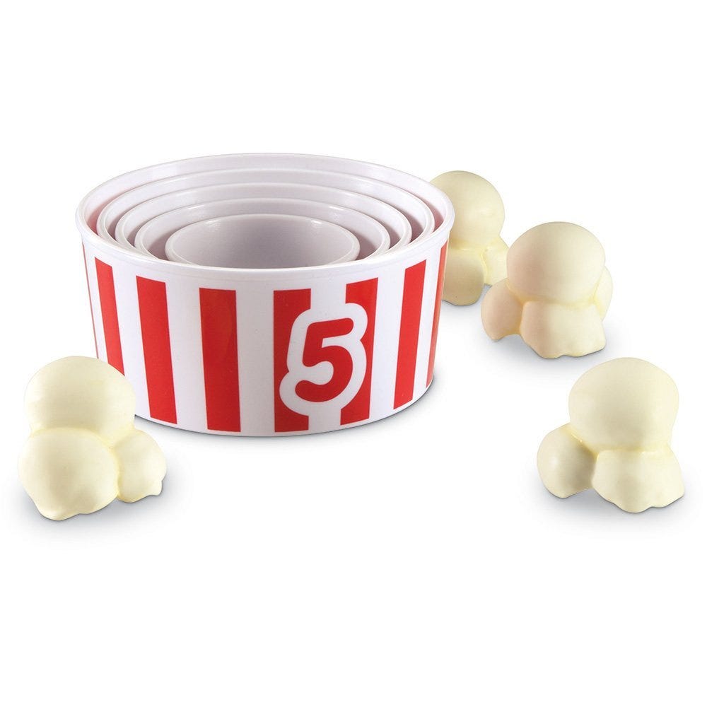 Collations intelligentes Popcorn à compter - Jeux éducatifs - Boutique LeoLudo - Learning Resources