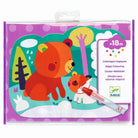 Coloriage à l'eau - Caché dans les bois-Bricolage-Djeco-Boutique LeoLudo