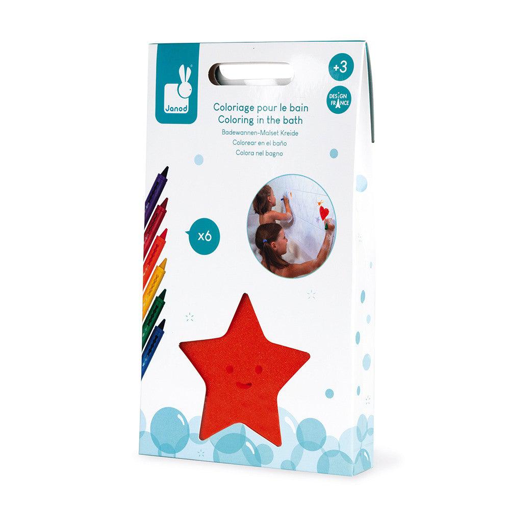 Coloriage pour le bain-Janod-Boutique LeoLudo