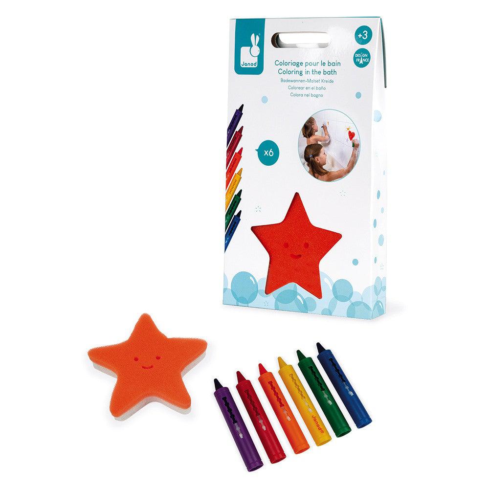 Coloriage pour le bain - Jouets de bain - Boutique LeoLudo - Janod