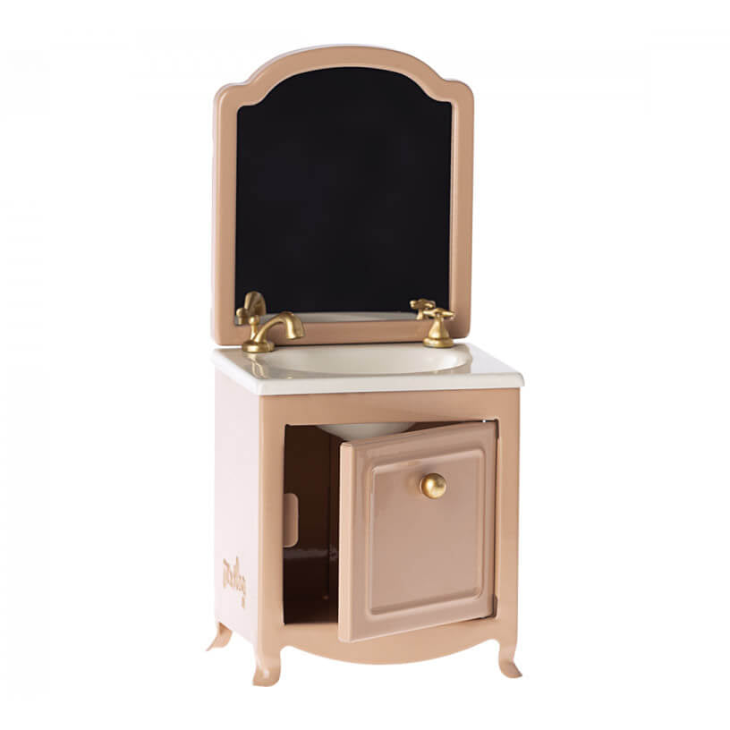 Commode avec miroir pour souris - Accessoires de maison de poupées - Boutique LeoLudo - Maileg