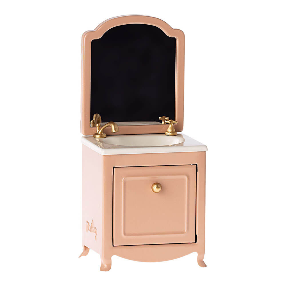 Commode avec miroir pour souris - Accessoires de maison de poupées - Boutique LeoLudo - Maileg