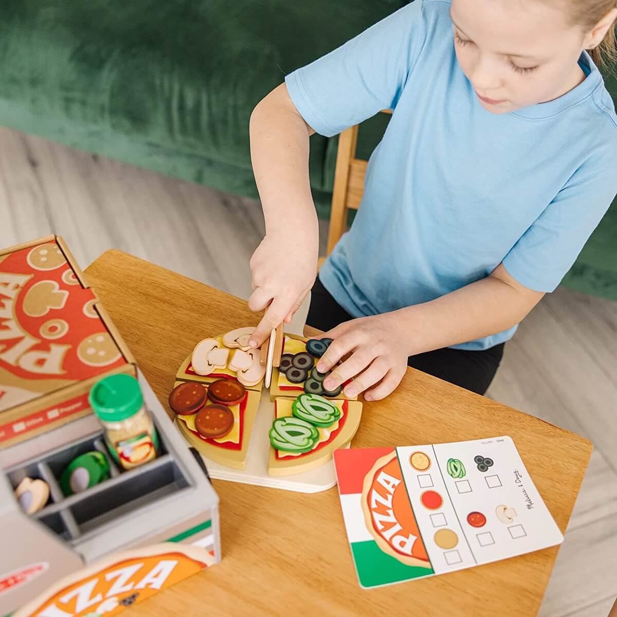 Comptoir à pizza -Jouets d'imitation- Boutique LeoLudo-Melissa & Doug