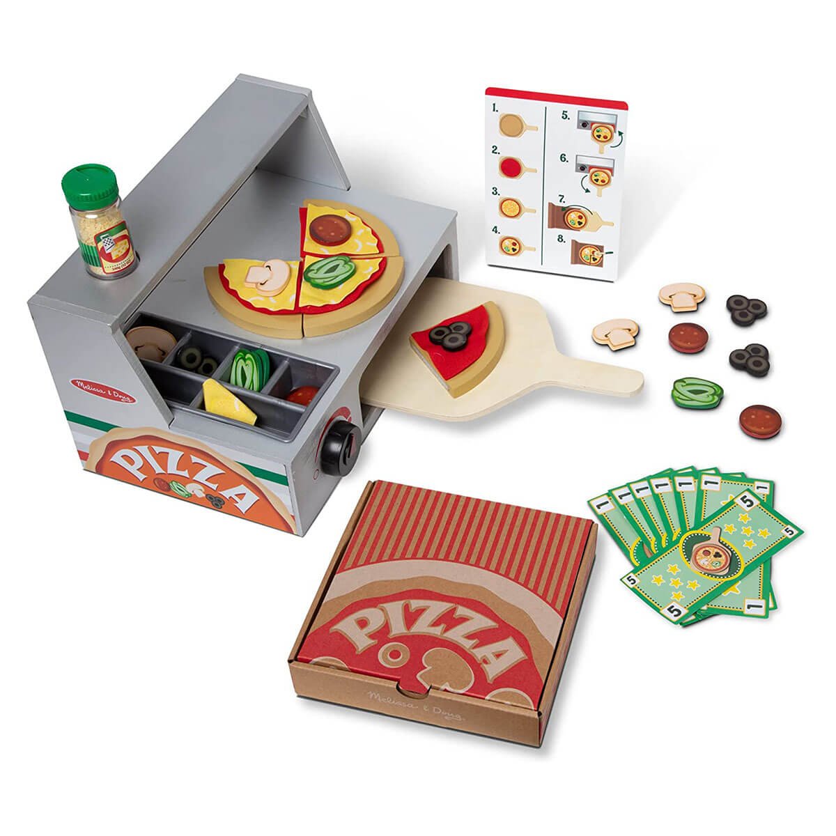Comptoir à pizza -Jouets d'imitation- Boutique LeoLudo-Melissa & Doug