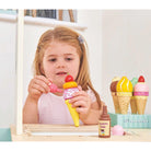 Comptoir de crème glacée de Carlo de Le Toy Van - Boutique LeoLudo