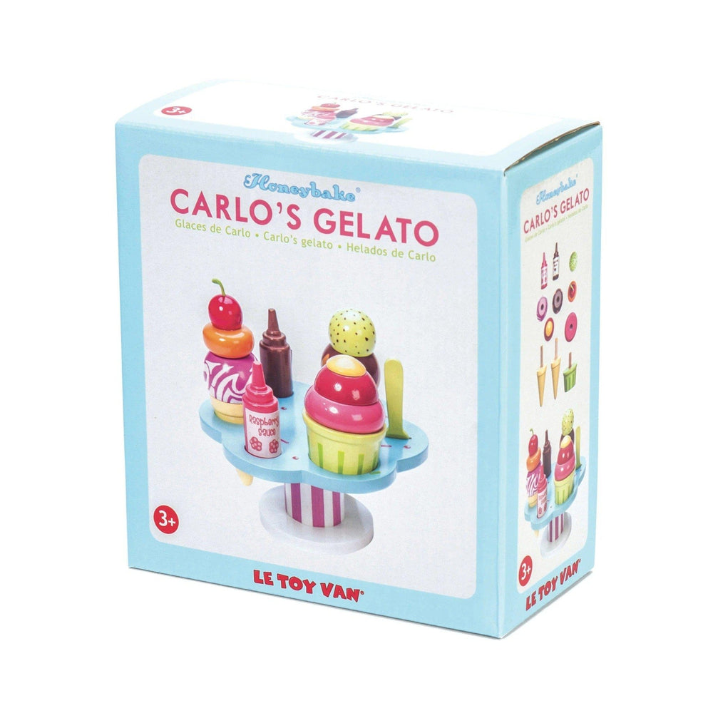 Comptoir de crème glacée de Carlo de Le Toy Van - Boutique LeoLudo