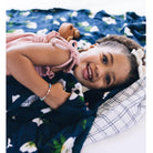 Couette en mousseline de luxe (quilt) - Anémone blanche - Literie - Boutique LeoLudo - Little Unicorn