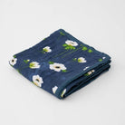 Couette en mousseline de luxe (quilt) - Anémone blanche - Literie - Boutique LeoLudo - Little Unicorn