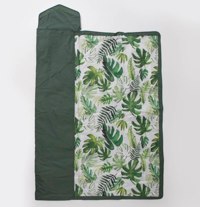 Couverture d'extérieur 5 x 5 - Tropical Leaf - Couvertures - Boutique LeoLudo - Little Unicorn