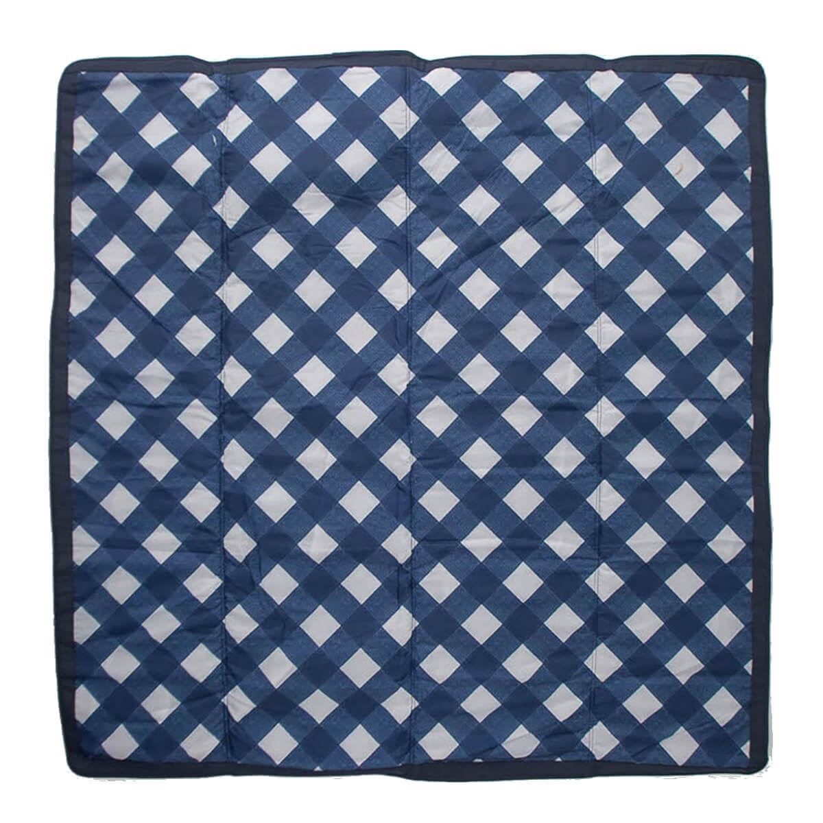 Couverture d'extérieur 5x5 pieds - Navy Plaid - Couvertures - Boutique LeoLudo - Little Unicorn