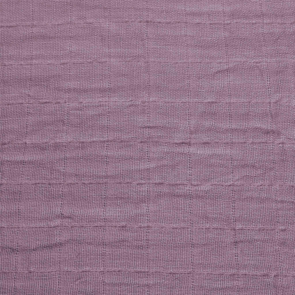 Couverture en mousseline de coton - Prune-Perlimpinpin-Boutique LeoLudo