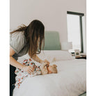 Couvertures mousselines - Watercolor Roses (paquet de 3)-Little Unicorn-Boutique LeoLudo