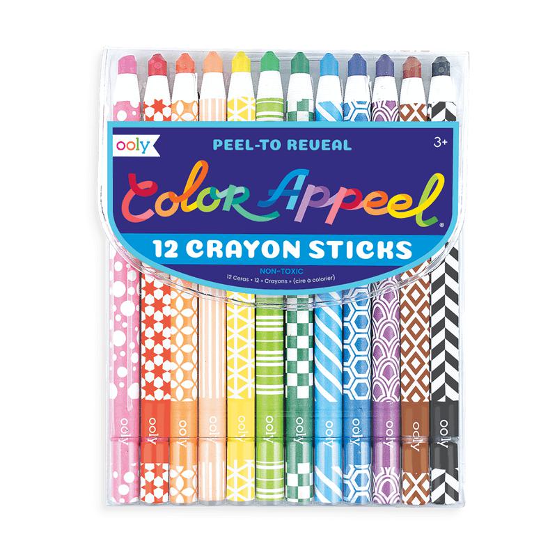Crayons Color Appeel (lot de 12)-Bricolage-OOLY-Boutique LeoLudo