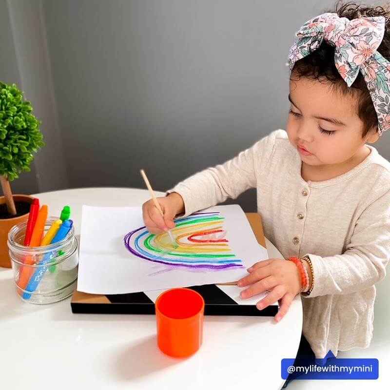 Crayons gel aquarelle Smooth Stix (ensemble de 6 + pinceau) - Art & bricolage - Boutique LeoLudo - OOLY