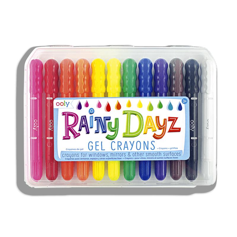 Crayons gel Rainy Dayz (12 pcs) - Art & bricolage - Boutique LeoLudo - OOLY