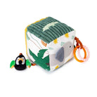 Cube d'activités sensorielles en tissu - Jungle - Jouets d'éveil - Boutique LeoLudo - Little Big Friends