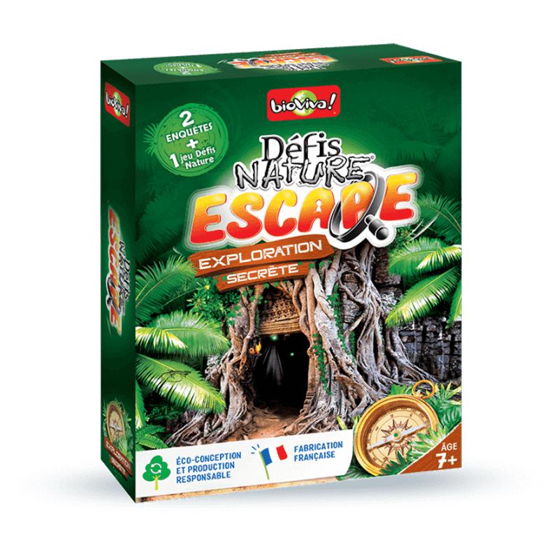 Défis Nature Escape - Exploration secrète-Jeu de société-Bioviva-Boutique LeoLudo