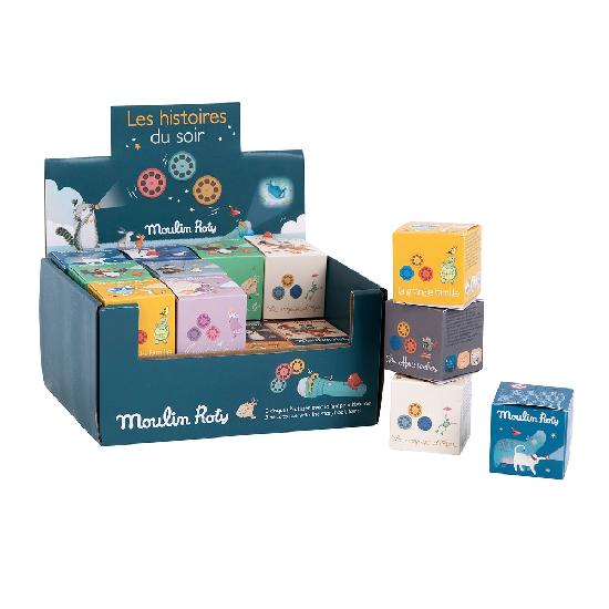 Disques (3) de rechange pour lampe de poche Histoires du soir -Lampes à histoire- Boutique LeoLudo-Moulin Roty