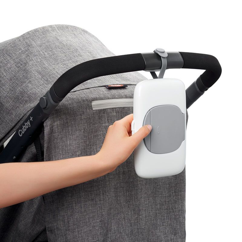 Distributrice de lingettes pour la route - Gris - Accessoires à langer - Boutique LeoLudo - Oxo Tot