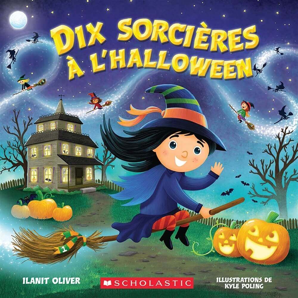 Dix sorcières à l'Halloween-Scholastic-Boutique LeoLudo