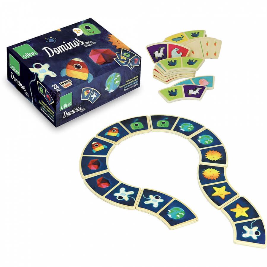 Dominos - Dans les étoiles - Jeux de société - Boutique LeoLudo - Vilac