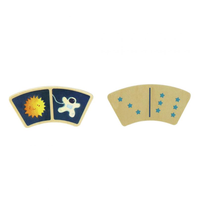 Dominos - Dans les étoiles - Jeux de société - Boutique LeoLudo - Vilac