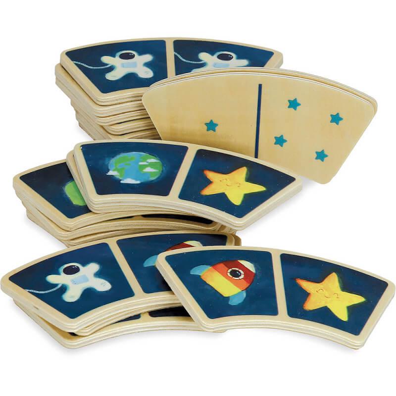 Dominos - Dans les étoiles - Jeux de société - Boutique LeoLudo - Vilac