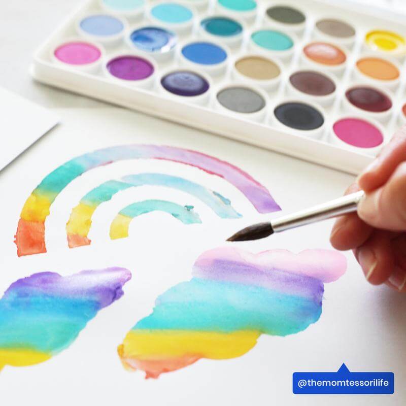 Dosettes de peinture à l'aquarelle (36 couleurs) - Art & bricolage - Boutique LeoLudo - OOLY