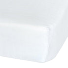 Drap contour en mousseline de coton - Blanc-Literie-Perlimpinpin-Boutique LeoLudo