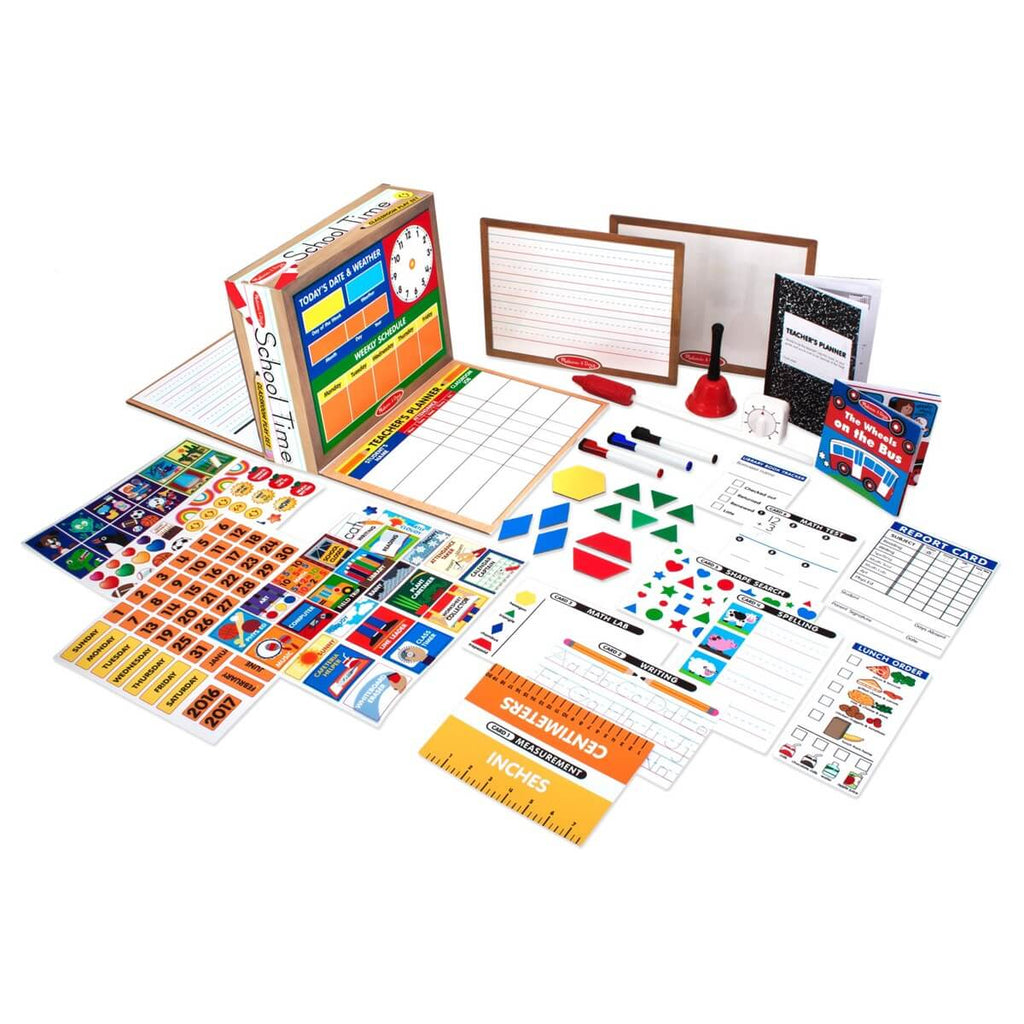 En classe! Ensemble de jeu scolaire-Melissa & Doug-Boutique LeoLudo