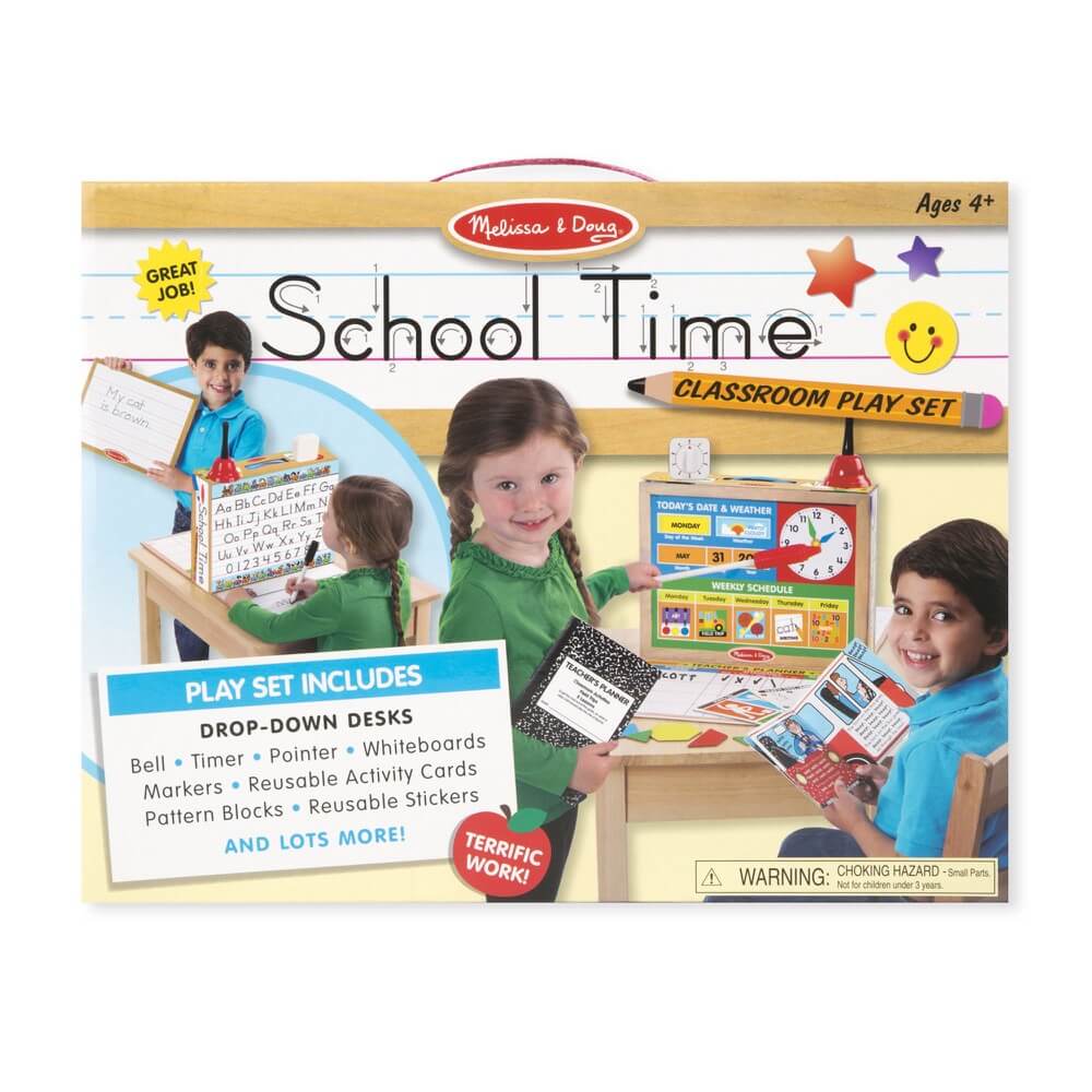 En classe! Ensemble de jeu scolaire-Melissa & Doug-Boutique LeoLudo