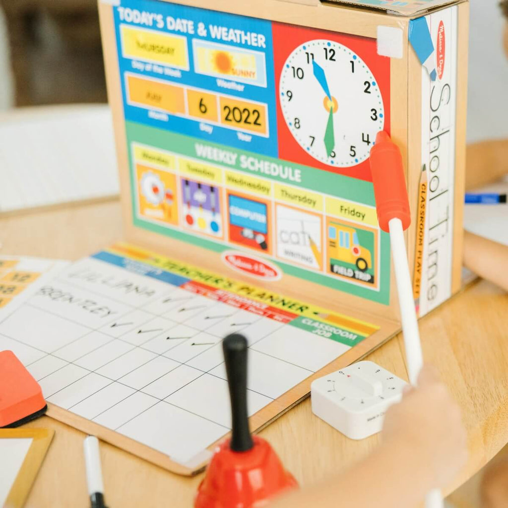 En classe! Ensemble de jeu scolaire-Melissa & Doug-Boutique LeoLudo